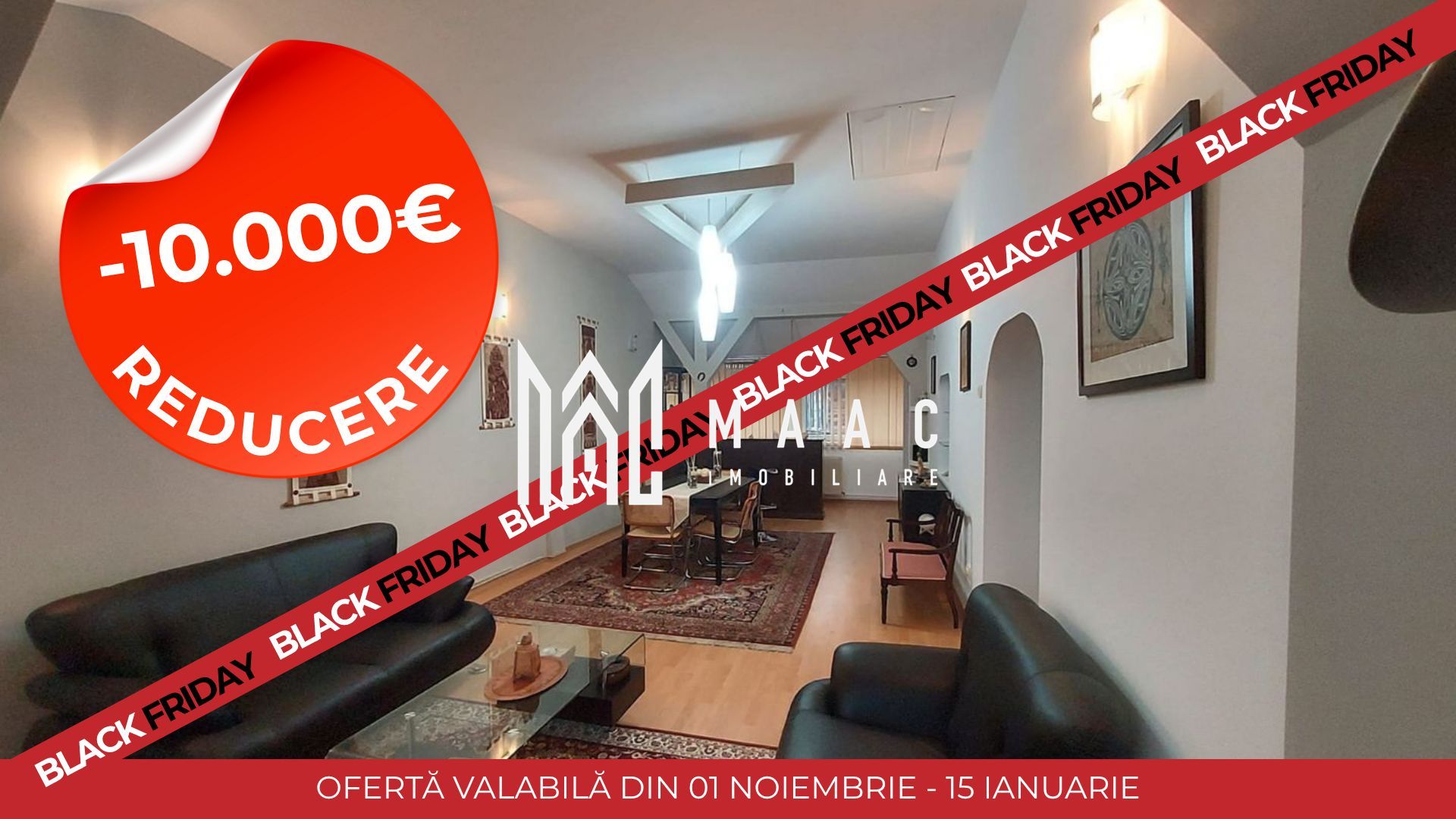 Black Friday | Apartament 5 Camere | 2 Nivele | 150MPU | Hipodrom 3 - Poză 1