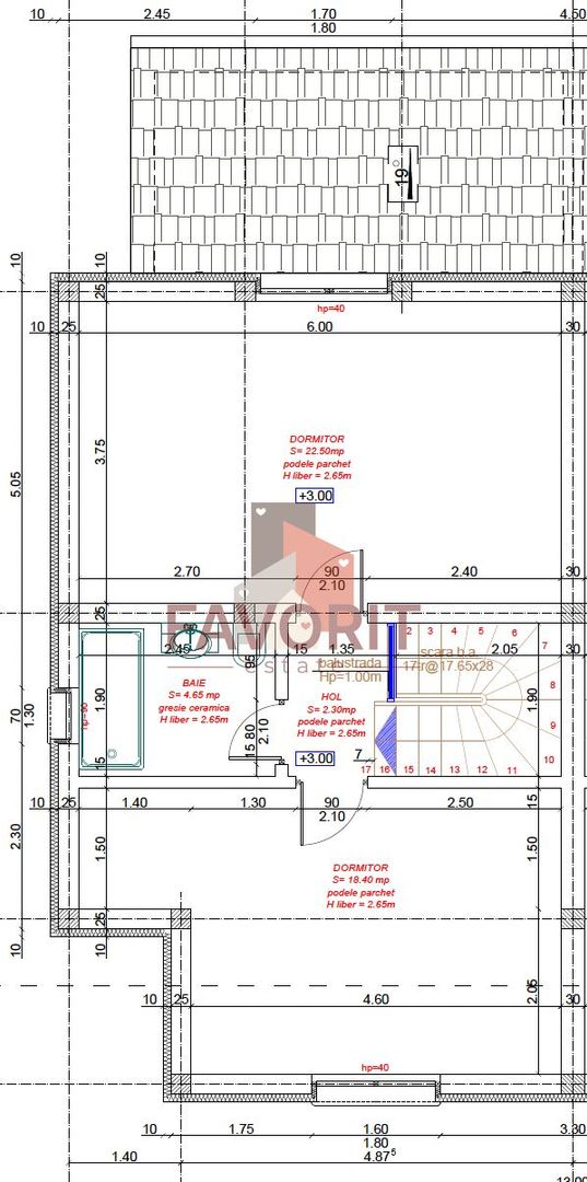 Toate utilitatile. Strada asfaltata. Finisaje la alegere. Comision 0% - Schiță 25