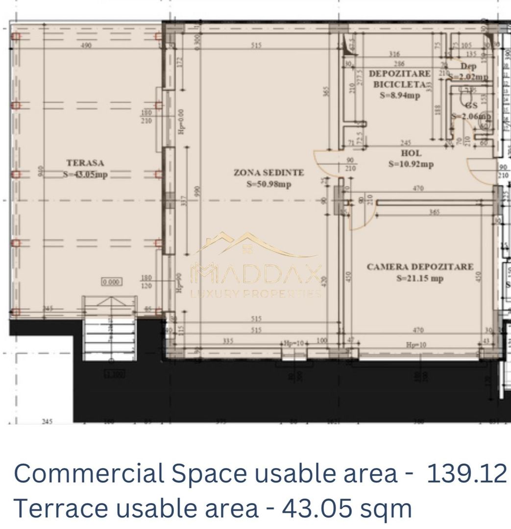 Spatiu de birouri PREMIUM ***183mp*** // Curte // Parcare // Zona Floreasca - Schiță 17
