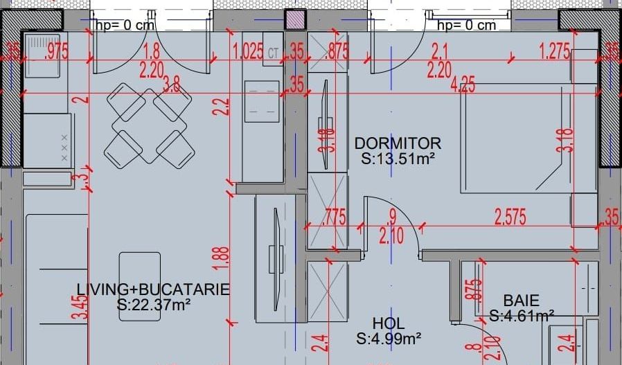 Oferta Lansare 2 camere bloc boutique  parcul Teilor - Schiță 6