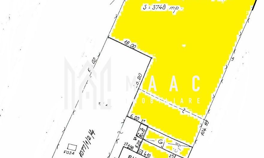 Teren intravilan 3500 mp | Vasile Aaron, Sibiu | construcții, acces direct - Poză 1