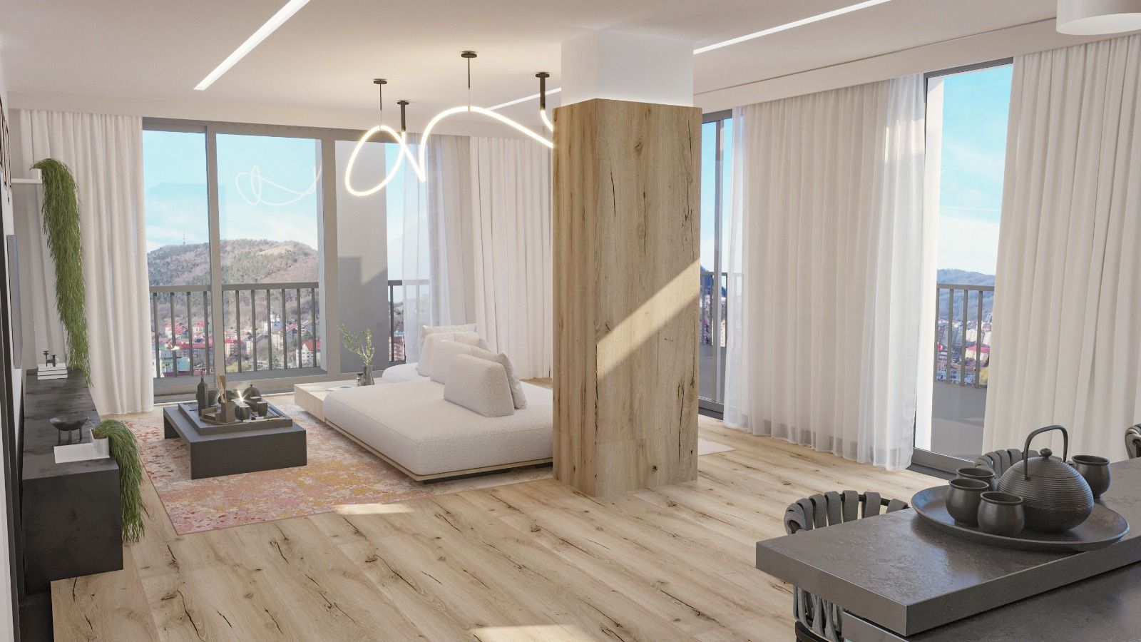 Penthouse I SunnyVille Residence I Priveliste Panoramica - Poză 6