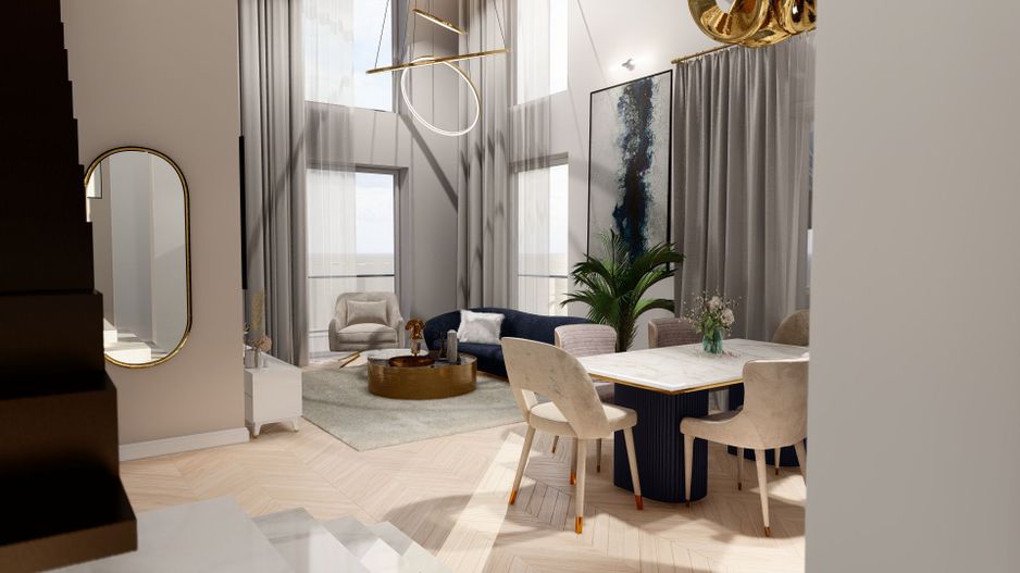 Penthouse exclusivist cu terasă generoasă și vedere spectaculoasă - Poză 9