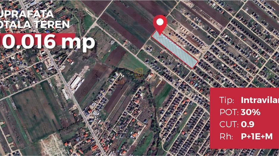 Teren de vanzare, investitie in Comuna Berceni, Str. Aviatorilor - Poză 2