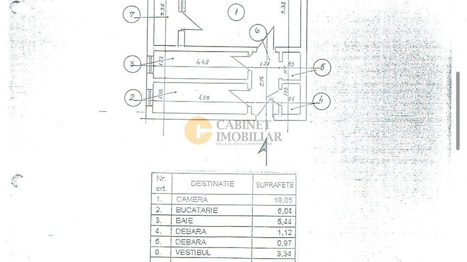 Garsoniera | Credit | Reabilitat | Metrou Gorjului la 5 minute - Schiță 10
