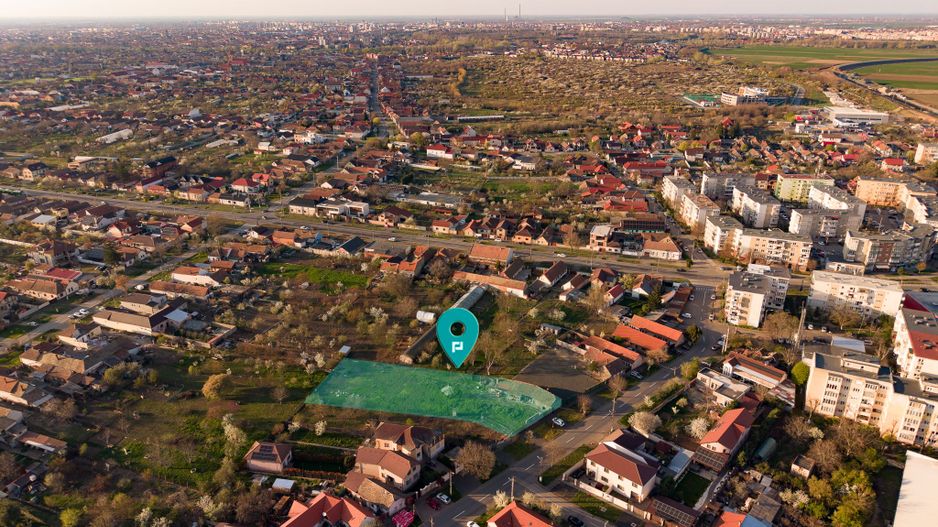 Teren intravilan 1811 mp in Aradul nou - Poză 1