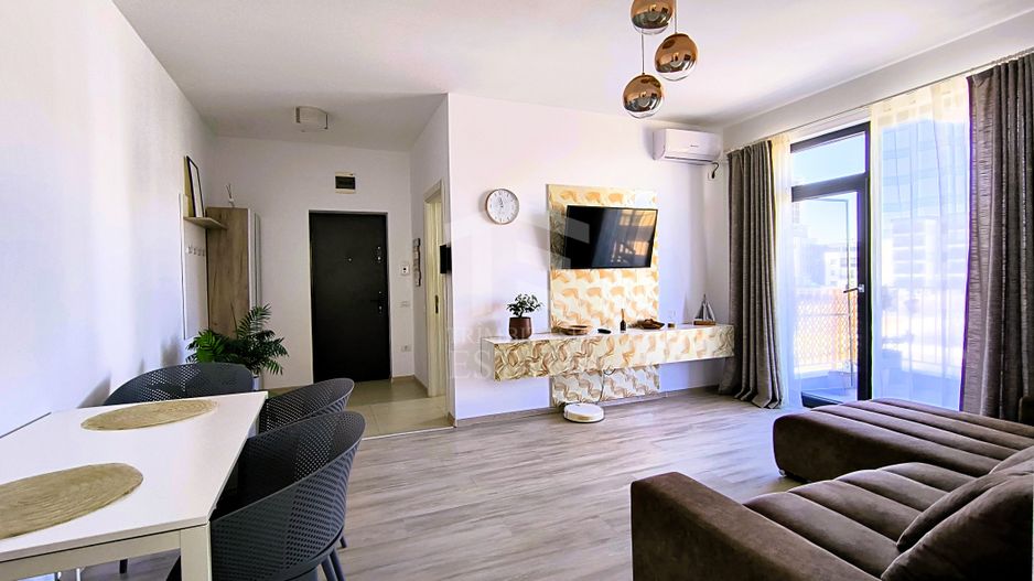Năvodari | Apt 2 cam mobilat, 100m mare, regim hotelier + clienti - Poză 15