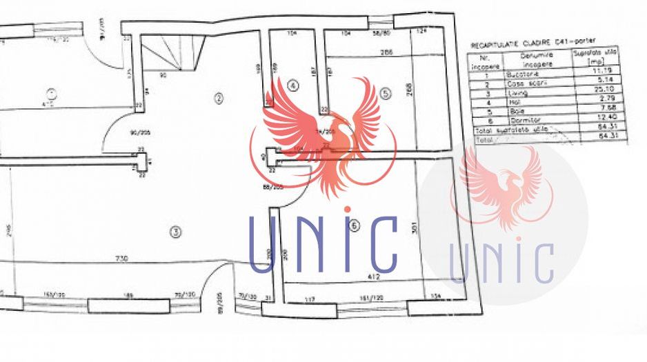 Vila 5 camere, Magnolia - Schiță 12