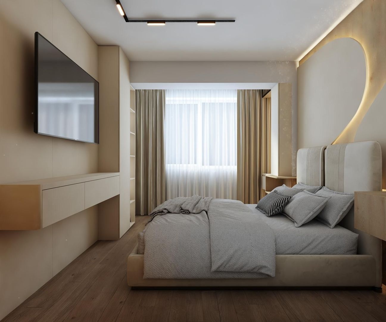Apartament 2 camere cu 2 terase  - 142.2 mpu - CITY NORD 1 Decembrie - Poză 3
