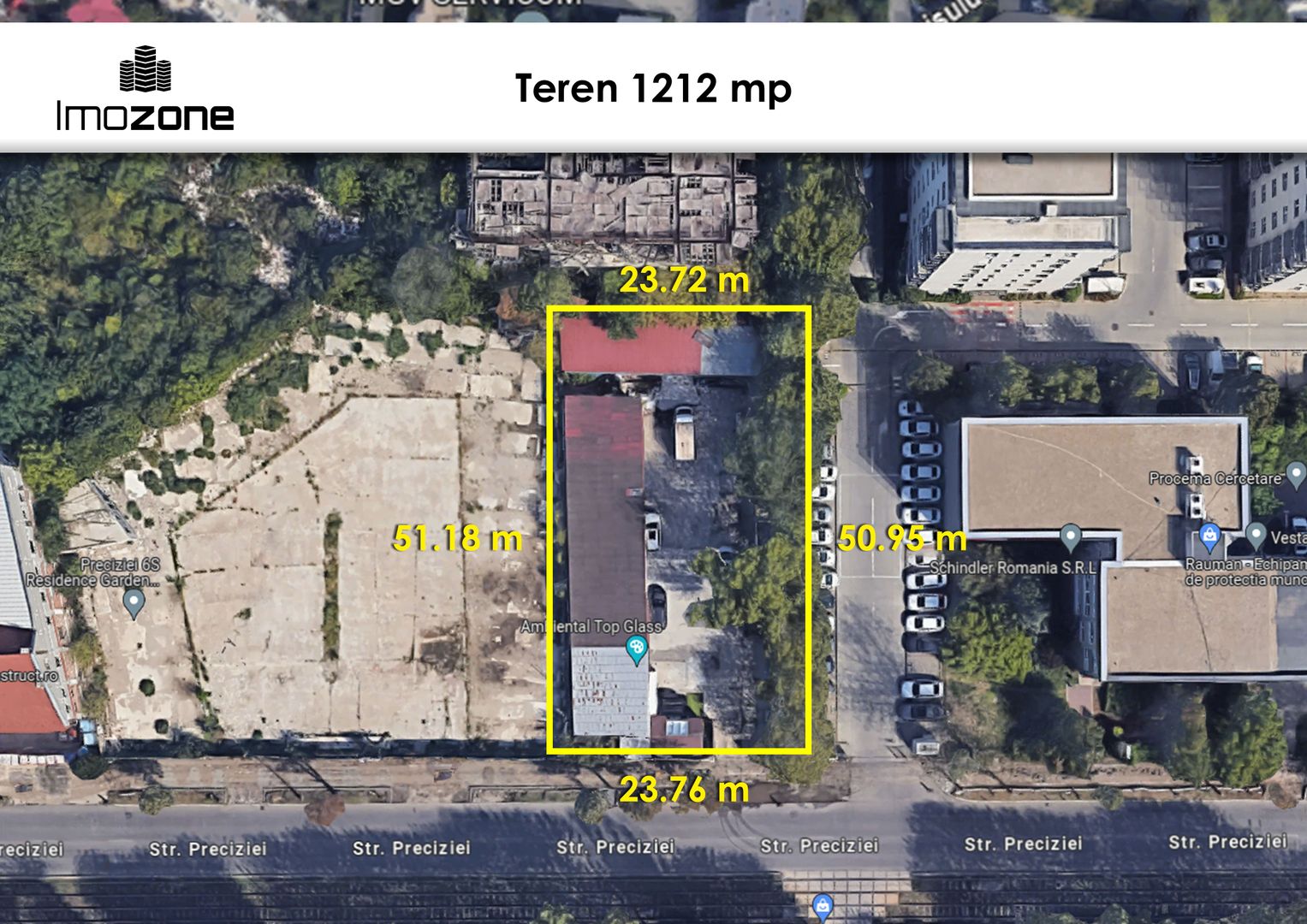 Oportunitate investitie, Militari - Preciziei, teren stradal, 1212 mp! - Poză 2