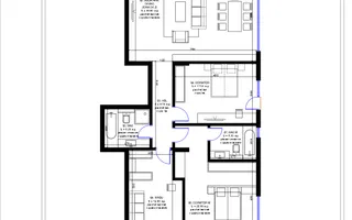 Apartament 4 camere / 127.95mp / Pipera - Schiță 13