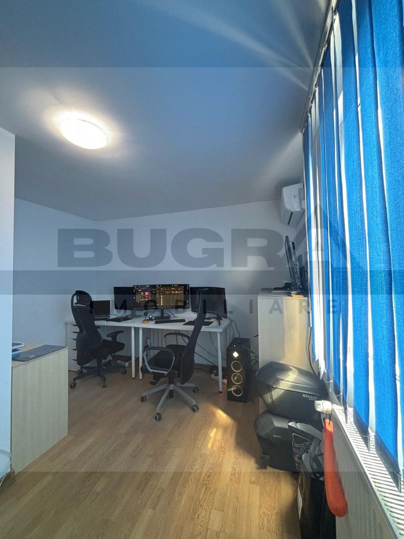 Spațiu de birouri cu 6 camere - 140 utili, 12 parcari, C. Turzii - Poză 8