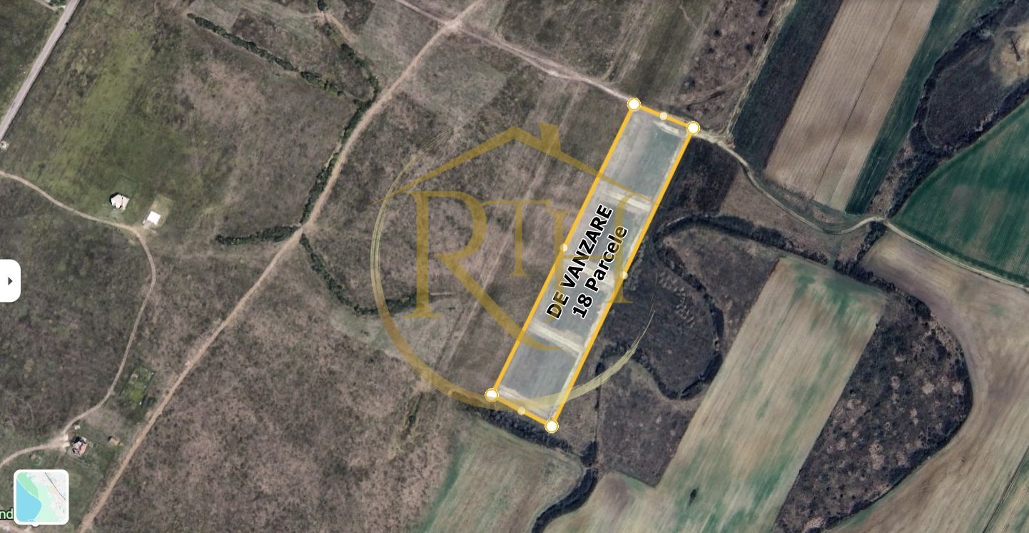 De vanzare parcele teren intravilan in Urseni  pentru constructii rezidentiale. - Poză 1