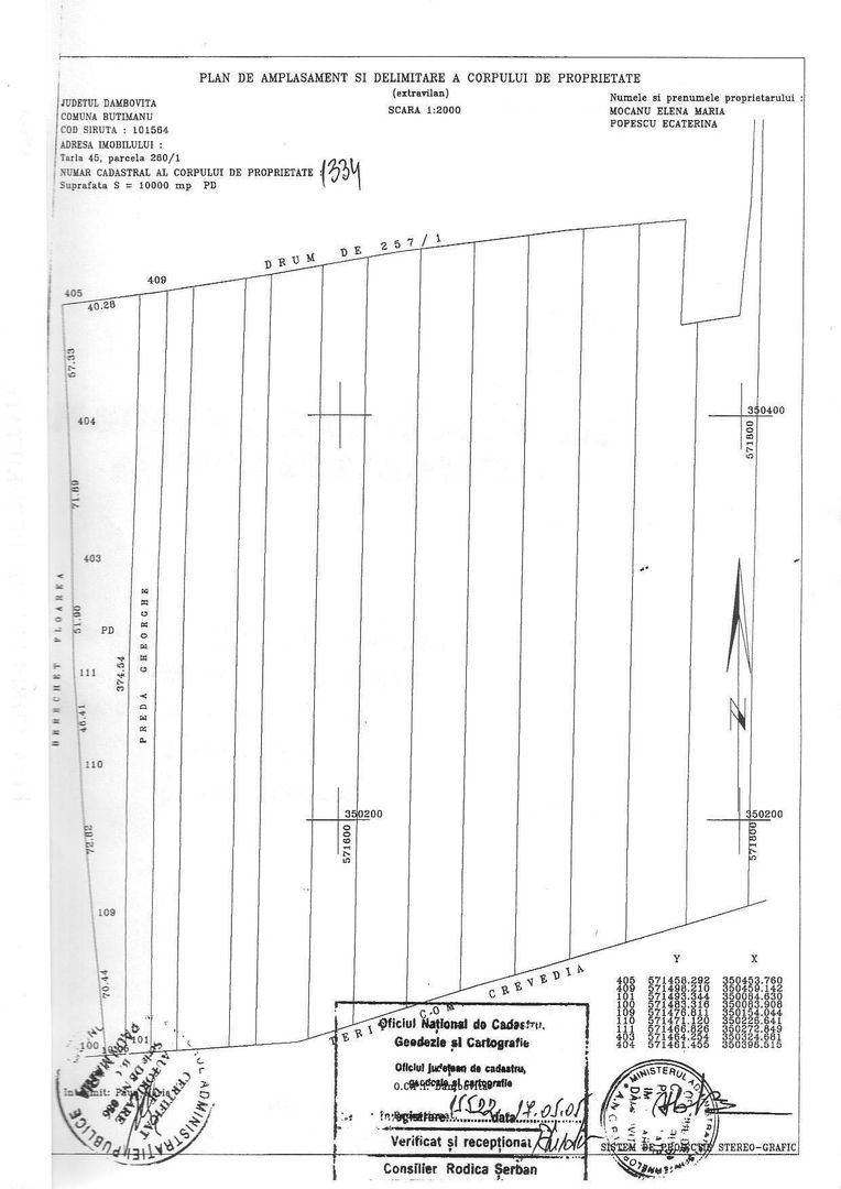 Teren extravilan 10.000 mp - Lucianca - Butimanu - Poză 2
