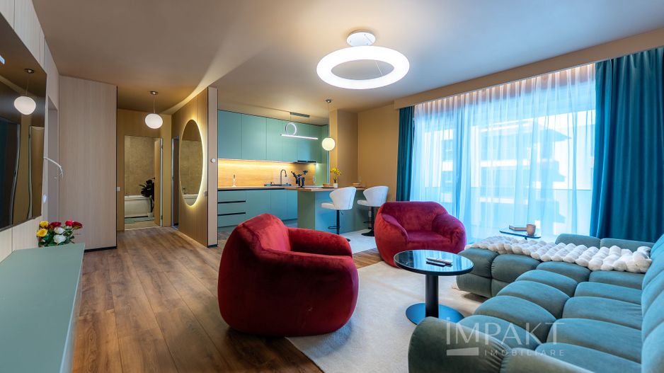 Apartament 2 camere | Ultrafinisat | Parcare Subterana | Iulius Mall - Poză 1