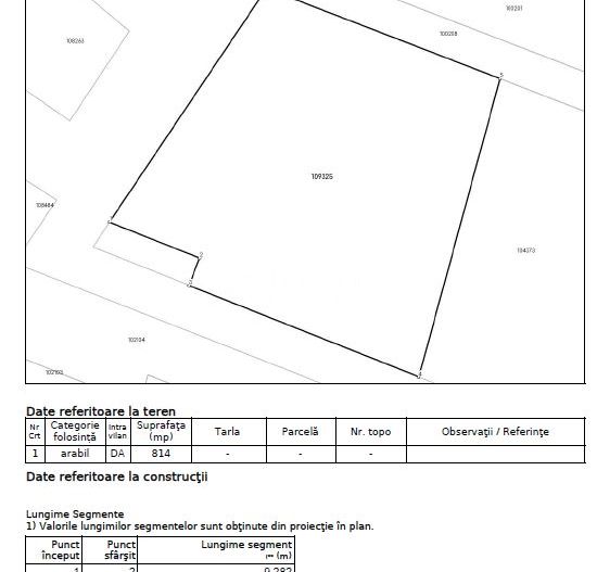 Teren Bod 814 mp-55 euro mp2 - Poză 6