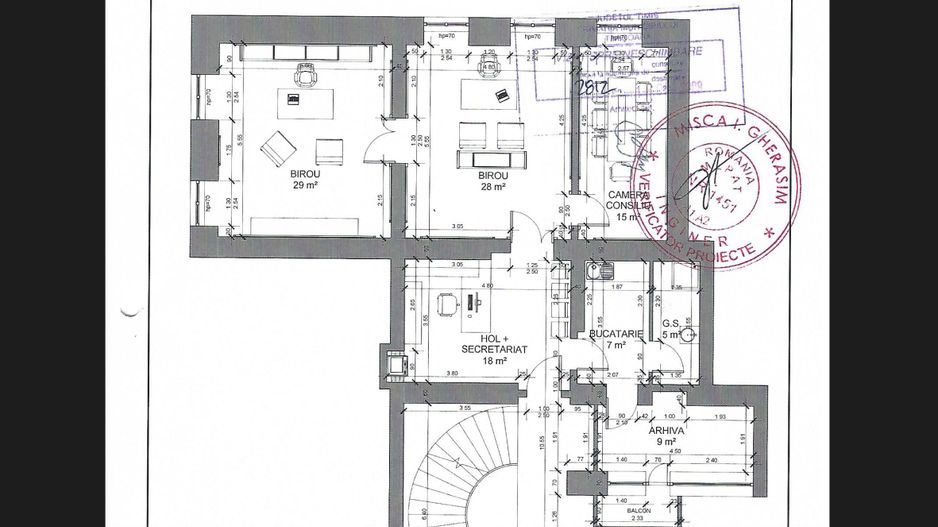Spațiu de birouri  în zona Unirii/ Tribunal - Poză 3