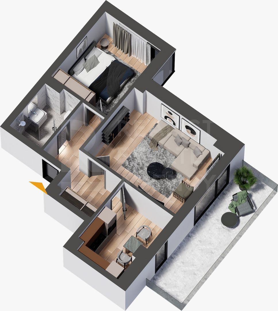 Vânzare, apartament, 2 camere, Iași - Poză 2