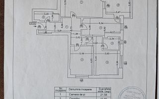 3 Camere Lux Theodor Pallady + Loc de Parcare Subteran - Schiță 29