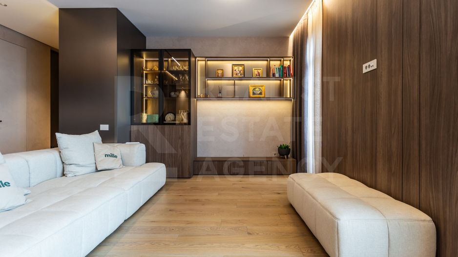 Vânzare, penthouse, 3 odăi + living , str. Onisifor Ghibu, Buiucani - Poză 4