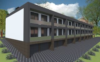 Vânzare, Proiect de 8 townhouse, str. Dumbrăviței, Hrușova, Criuleni - Poză 3