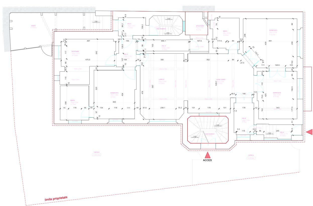 Imobil S+P+3 cu potential investitional ridicat | Ideal clinica, hotel boutique - Schiță 16