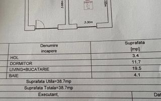 Investitie cu randament instant!  Apartament 2 cam Sibiu - Schiță 14