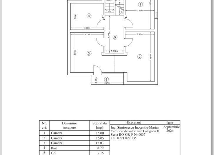 Pipera | Vila 5 Camere | Individuala | Renovata | Garaj - Poză 9
