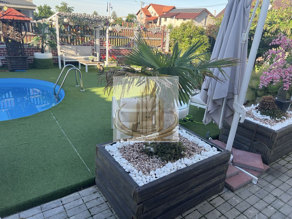 Casă de închiriat în Săcălaz – 199 mp, 4 camere, piscină și terasă - Poză 7