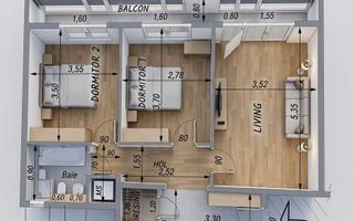 Comision 0% Apartament 3 camere - zona Giurgiului - Poză 8