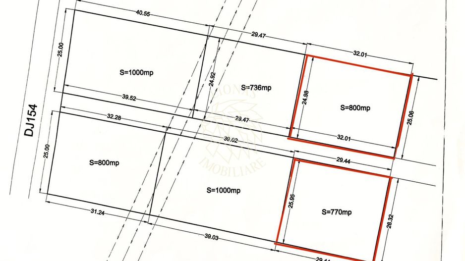 Parcele intre 770 mp si 4606 mp-ideal investitie-Sarata - Poză 2