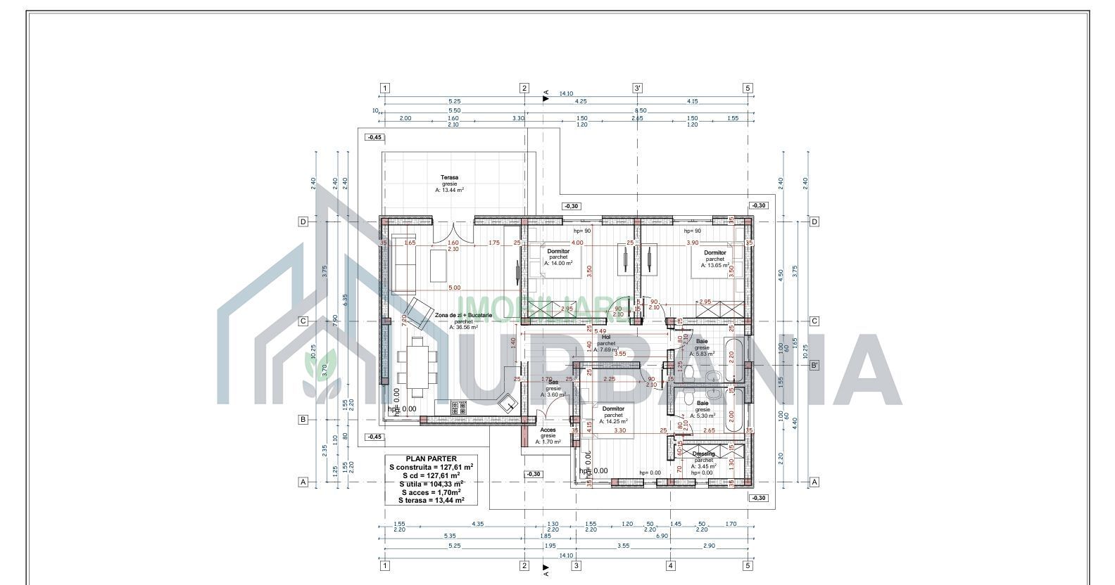 Casă individuală premium, 127 mp utili, teren 542 mp, Strada Constantin Mavrocordat, Miroslava – Iași - Poză 7