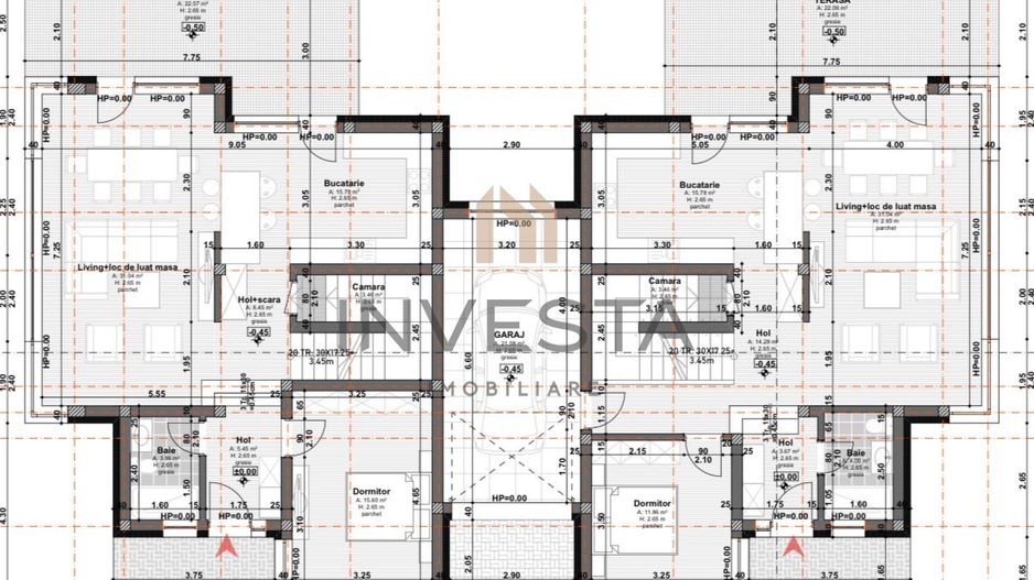 Teren in curs de autorizatie! 807 mp cu front la strada de 33 m! - Schiță 2