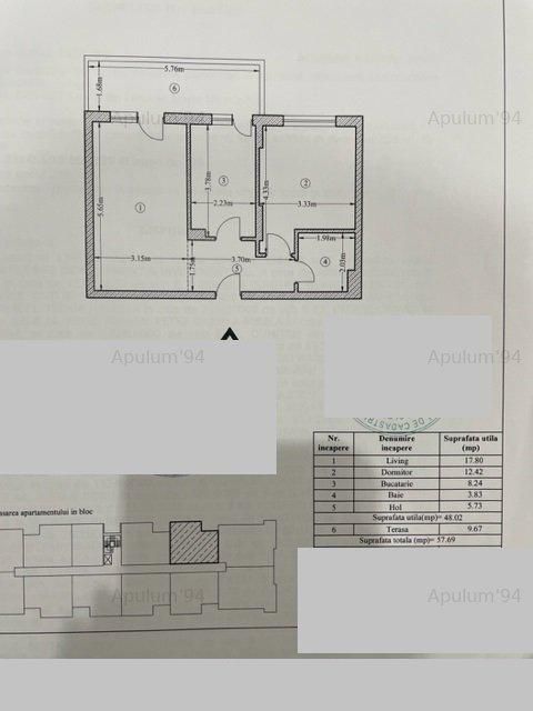 Apartament 2 camere Prelungirea Ghencea Inclus LOC DE PARCARE - Poză 10