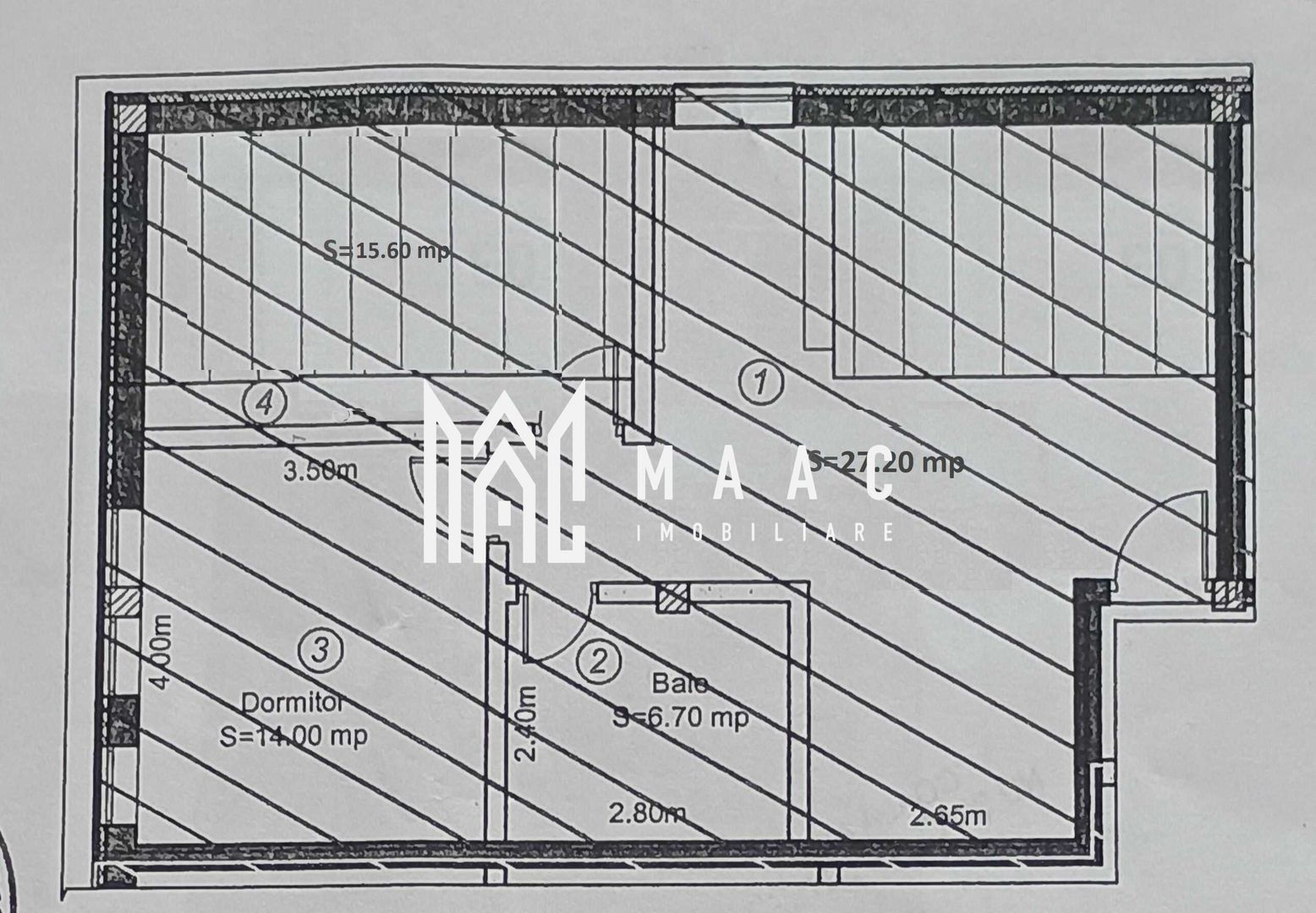 Apartament 3 Camere  70 MP| Pod Privat , Parcare | Turnișor | Sibiu - Poză 1