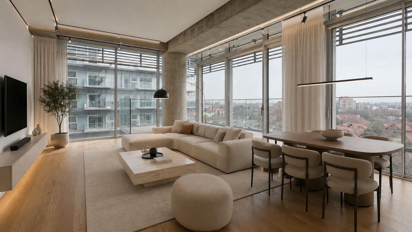 Apartament 3 camere | UP-site Floreasca | Lake View - Poză 2