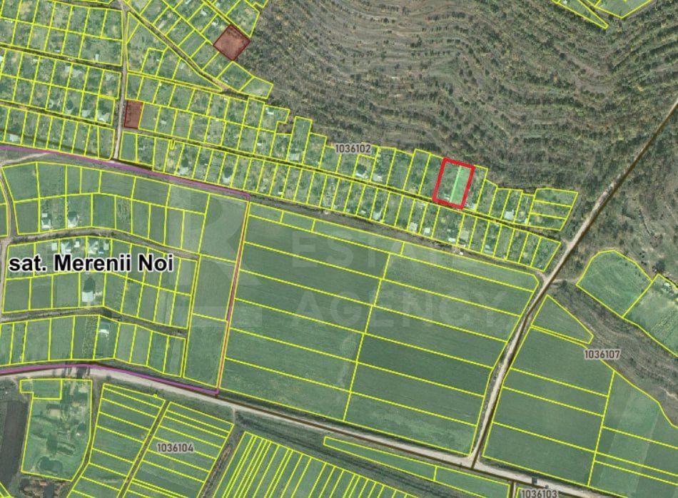 Vânzare teren 17.5 ari, satul Merenii Noi, Anenii Noi - Poză 3