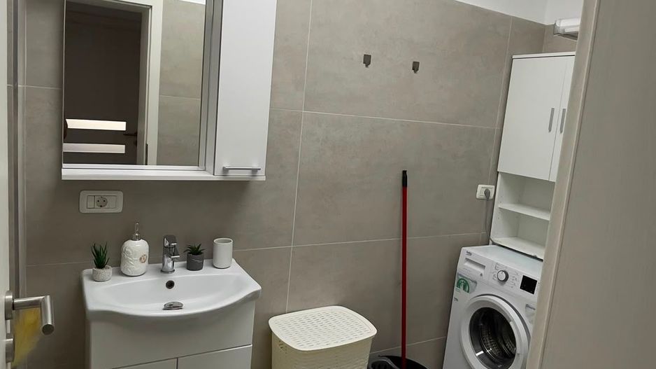 1 Cameră | Bloc nou | Centrală proprie | AC | Parcare | Balcon - Poză 12