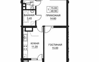 Vânzare, apartament, o cameră, str. Ion Buzdugan, Buiucani - Poză 4