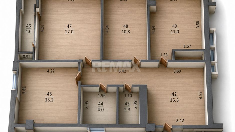 Exclusiv! 3 camere, 80 m², Botanica, Tudor Strișcă – bloc nou dat în exploatare - Poză 5
