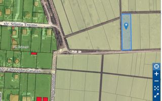 Teren agricol extravilan - 16 ari I Grătiești I 3 fronturi stradale I acces la drum principal - Poză 5