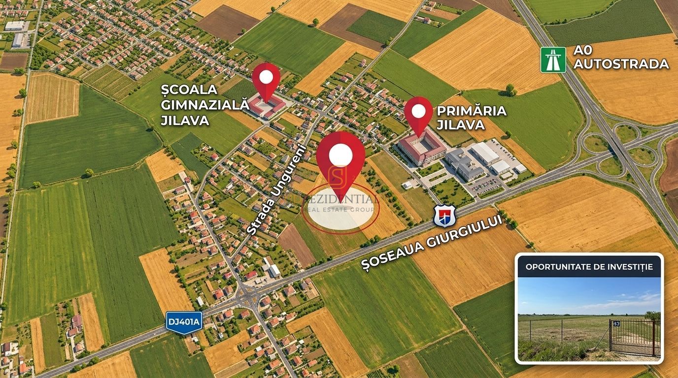 Teren Intravilan Jilava | Oportunitate dezvoltare | PRET PROMO - Poză 4