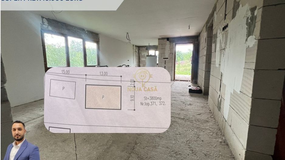!LISTARE NOUA! Casa de vanzare in Comuna Lazuri /Teren 3800MP - Poză 3