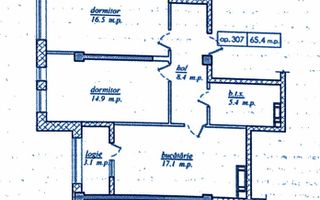 Vânzare, apartament, 1 cameră, str. Nicolae Dimo, Durlești. - Poză 2