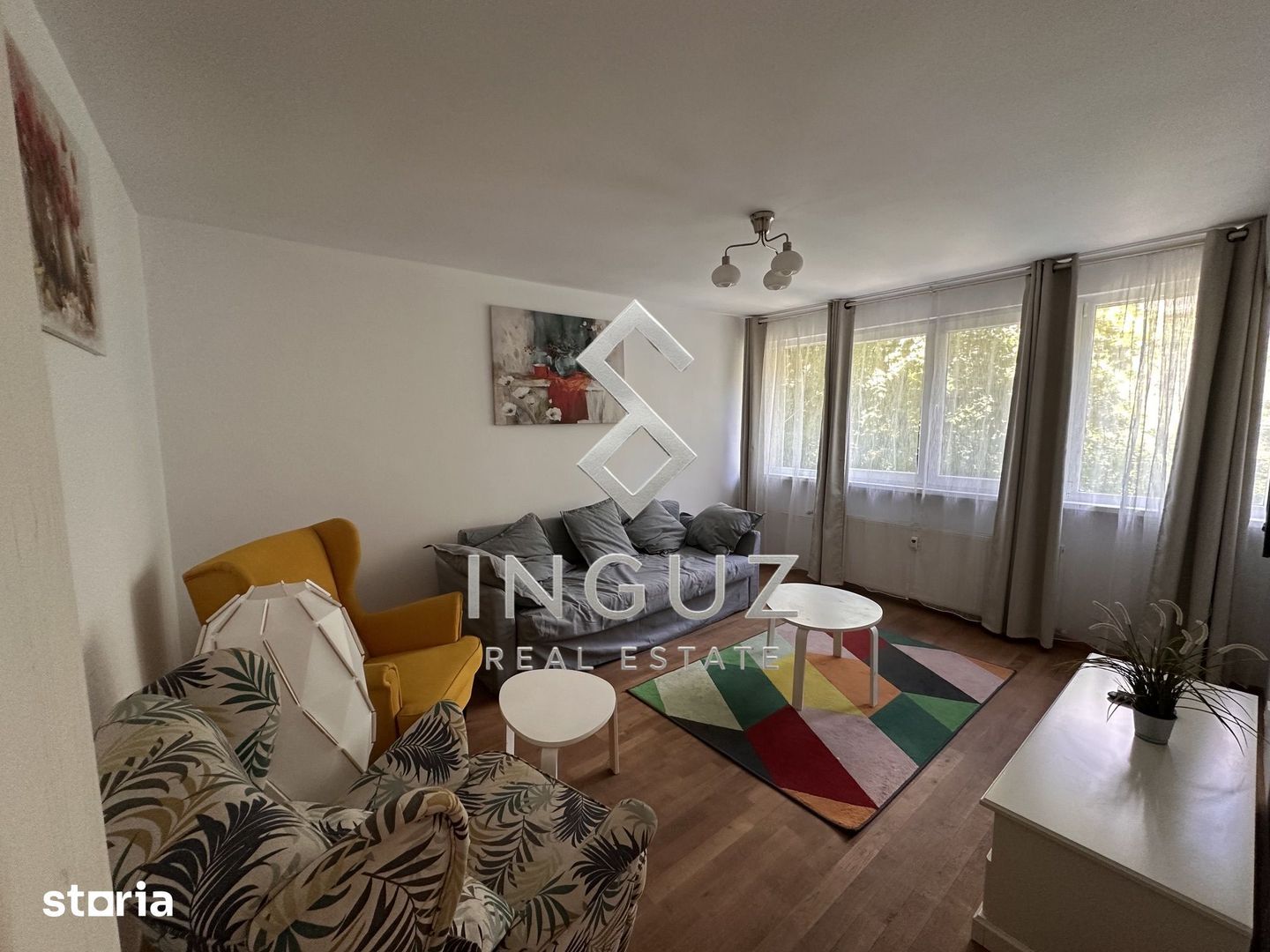 DE ÎNCHIRIAT – APARTAMENT 2 CAMERE | UNIVERSITATE | 55 MP | BALCON - Poză 1