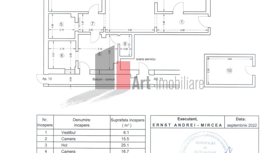 Vânzare apartament 3 camere Unirii - Poză 5