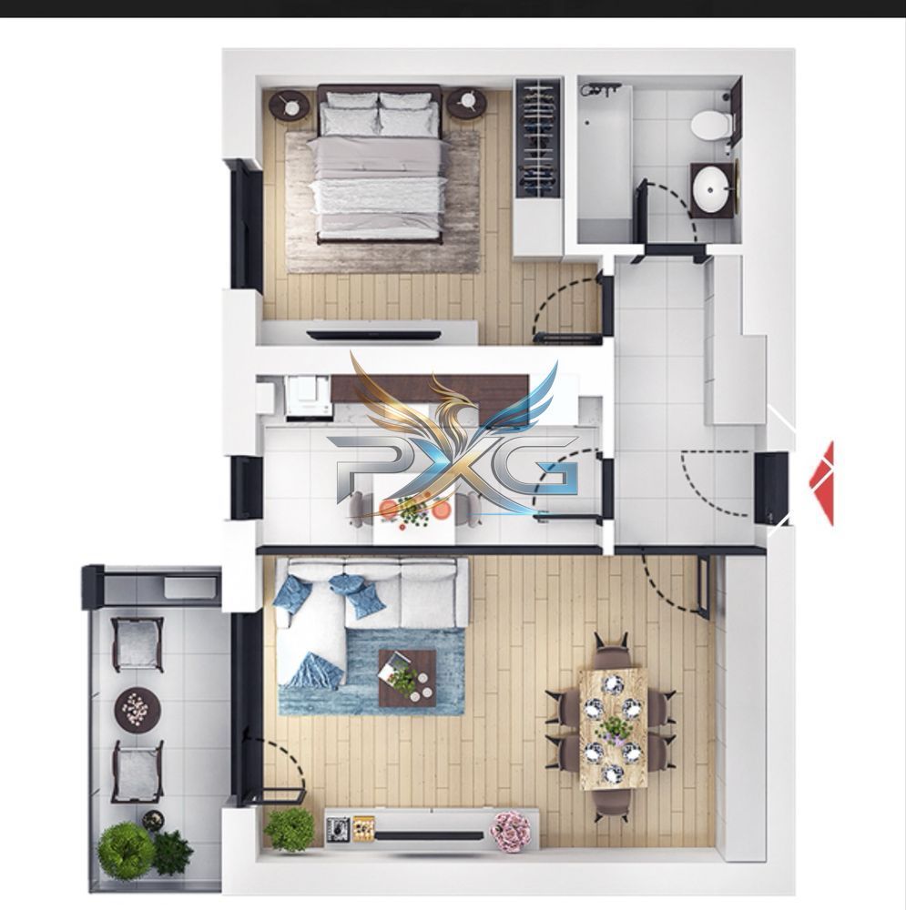 Apartament nou cu 2 camere - Exigent Plaza faza 6 - Blvd. Timisoara 82 - Poză 1