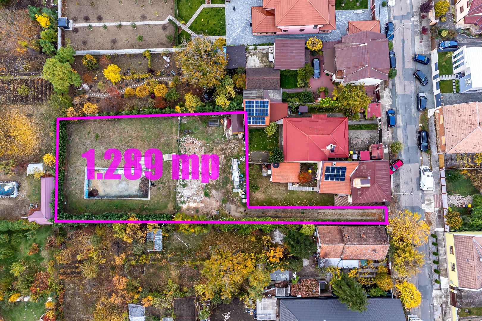 Teren 1.285 mp în Pârneava - lângă Facultatea de Medicină - Poză 1