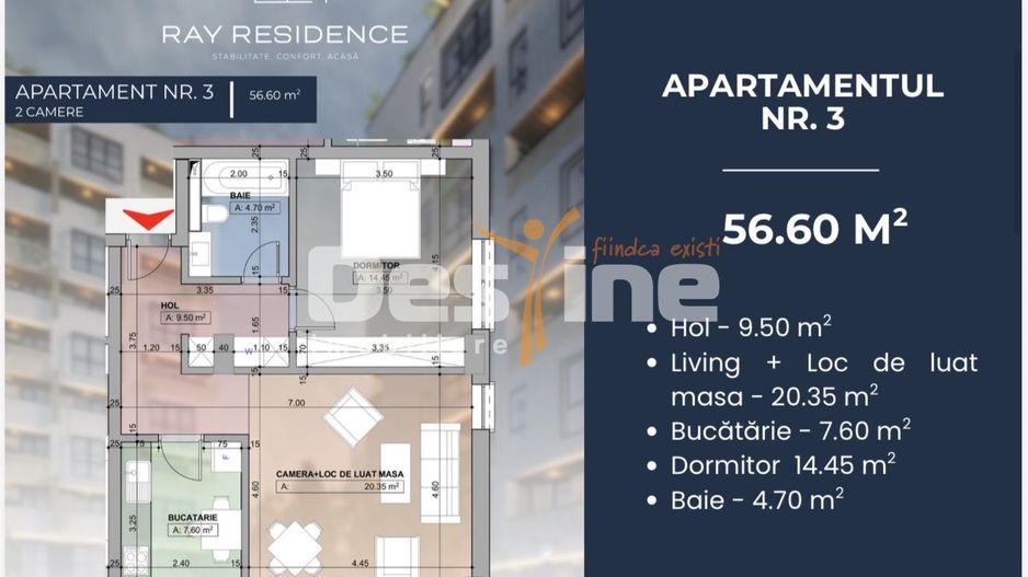 Complex Ray Residence - 2 Camere - Poză 2