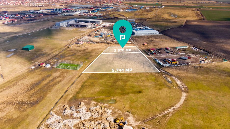 Teren industrial 5741mp Săcălaz - Poză 3